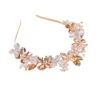 HAPINARY Diadema Floral Para Novias Accesorio De Boda Hecho Mano Tocado De Flores Para Fiestas y Cumpleaños Diseño Bohemio Para Eventos Especiales