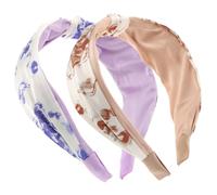 HAPINARY Diademas Decorativas para Mujer 2 Pcs, Banda Cabello Anudada, Accesorios Pelo, Moda, Uso Diario