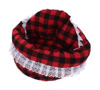 HAPINARY Escondite del Nido De Algodón Cálido Refugio para Hámsteres Casa para Chinchillas para Invierno Artículos para Hámsteres Caseta Decorativa Secreto Lugar De Descanso
