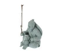 HAPINARY Estatua De Pescador En Miniatura para Decorar Acuarios, Adornos para Pecera, Figura De Pescador, Artesanía De Pescador Pequeña, Decoración De Micropaisaje, Figura De Pescador,
