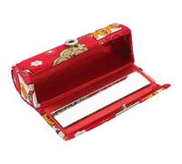 HAPINARY Estuche Elegante para Guardar Pintalabios Minicaja de Almacenamiento con Espejo para Llevar Y Organizar El Pintalabios