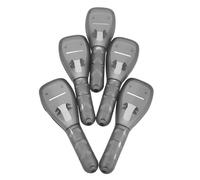 HAPINARY Estuche Para Maquinilla De Afeitar Manual 5 Piezas Compacto Plástico Duradero Soporte Antideslizante Para Viaje Cuidado Personal Organización Portátil Hombre