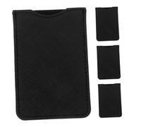 HAPINARY Estuche para Peine De Bolsillo De Piel Sintética 4 Piezas Protector Multifuncional para Viajes y Uso Doméstico Herramienta De Cuidado Personal