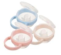HAPINARY Estuche Portachupetes 3pcs Protector Transparente Suavinex Manga Para Chupetes