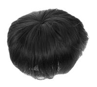 HAPINARY Extensiones De Cabello Para Hombre Peluca Corta Invisible Sin Costuras Postizo Liso Para Calvas Masculinas De Mediana Edad Uso Diario