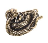 HAPINARY Figurita De Serpiente De Latón Del Para Decoración De Escritorio y Adorno Artesanal Feng Shui Año Serpiente
