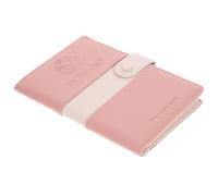 HAPINARY Funda para Pasaporte de Cuero PU Portátil y Resistente al Agua Diseño Simple para Viaje y Protección contra Fraude de Tarjetas y Documentos