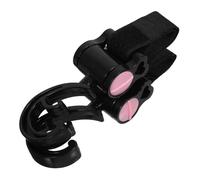 HAPINARY Gancho para Cochecito de Ñiño 2piezas Rosa de Pp, Fuerte y Portátil, sin Necesidad de Taladro, Adecuado para Colgar Bolsas en Bicicletas Infantiles y Cochecitos