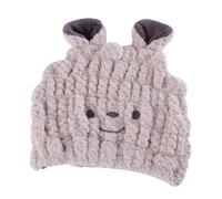 HAPINARY Gorro Material de Coral Fleece para Secar el Cabello de Toalla Absorbente Portátil de Ñiño y Adecuado para Uso en Casa o Viaje