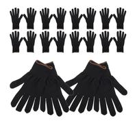 HAPINARY Guantes Antiestáticos para Coche 10 Pares Negros Guantes Finos para Película Protectora de Carrocería para Uso Diario y Envoltura de Vinilo