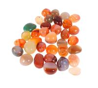 HAPINARY Guijarros De Piedra Natural 500 g Decoración para Acuario y Pecera Adorno De Grava Pulida Resistencia a La Decoloración