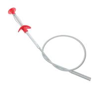 HAPINARY Herramienta de Limpieza de Desagües, Colector de Pelo de Drenaje, Garra Flexible de Acero Inoxidable y Pp, Color Plata, para Cocina y Zonas Atascos