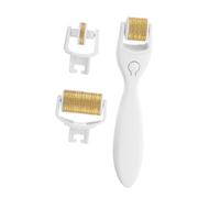 HAPINARY Herramienta De Masaje Facial Rodillo y Microagujas Masajeador Facial Rodillo Derma Reutilizable