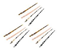 HAPINARY Horquillas Pelo Forma De Moño Vintage 12 Piezas Tamaño Mediano Para Mujer Cultura Clásica y Peinados Tradicionales Accesorios Para Cabello Tipo Palillo