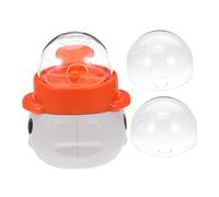 HAPINARY Interactive Dog Treat Dispenser Puzzle Feeder Whale Shaped Slow Feeder Toy with Button Rotating Pet Food Leaking Toy For Small Medium Large Dogs Training and Indoor Use