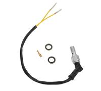 HAPINARY Interruptor de Luz de Freno de Motocicleta de 2 Cables Perno Banjo Hidráulico Compatible con Motos de Cross y Scooters Resistente al Agua Instalación Sencilla para Seguridad