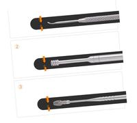 HAPINARY Juego 7 Cucharas Recogecera de Acero Inoxidable para Limpieza Oídos Adultos, Doble Extremo, Seguro y Suave, Uso Médico y Doméstico, Herramienta Práctica para Eliminar Cerumen