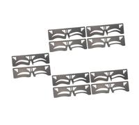 HAPINARY Juego De 10 Reglas Para Cejas Con Posicionamiento De Tarjetas, Herramientas Para Modelar Cejas, Plantillas Para Cejas, Guía Para Cejas, Modelador De Cejas Para Mujeres,