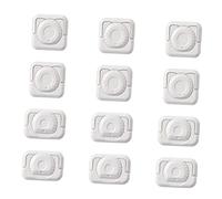 HAPINARY Juego de 12 de Enchufes para Niños de Enchufes para Enchufes Eléctricos sin Necesidad de Taladrar Kit para Niños Y Niñas Fácil Instalación