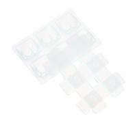 HAPINARY Juego De 2 Silicona Teclas de Resina DIY Silicona Flexibles Compatible con Teclados Mecánicos Accesorios Creación de Keycaps Decorativos
