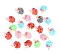 HAPINARY Juego De 20 Abalorios De Resina Para Accesorios De Cabello De Para Manualidades