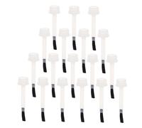 HAPINARY Juego de 20 Mini Pinceles de Nailon de Repuesto para Uñas de Gel Pinceles para Laca de Uñas Pinceles para Decoración de Uñas