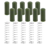 HAPINARY Juego de Accesorios de Resorte y Tapones de Acero para Trapeador Plano, Repuesto para Limpieza Hogar y Áreas de Alto Tráfico, 1 Set Color Aleatorio
