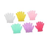 HAPINARY Juego De Guantes Exfoliantes De Doble Cara Para Ducha Y Baño Para El Cuidado De La Piel De Todo El Cuerpo