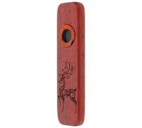 HAPINARY Kazoo de Madera de Palo de Rosa Marrón para Adultos y Principiantes, Instrumento Musical Versátil Valor Artístico Único para Música Moderna y Juegos Familiares