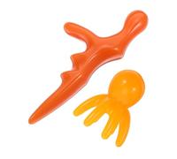 HAPINARY Kit 2 Piezas Herramienta de Masaje de Pulpo Peine de Masaje Relajación Cuero Cabelludo Alivio Muscular Portátil