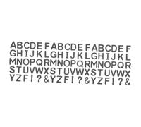 HAPINARY Letra Iman Pizarra 3 Juegos Alfabeto Imanes De Nevera Embellecedor Frigorifico Magnéticos Del Alfabeto Imanes De Letras Para Refrigerador Juguete Imanes De Nevera De Letras Espuma Black