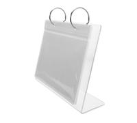 HAPINARY Libro Para Guardar De Uñas De Transparente Expositor De Pinturas De Uñas y Tarjetas Para Salones De Organice y Exhiba Colores De