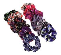 HAPINARY Ligaduras De Pelo Para Intestino Grueso 12 Piezas Bandas Elásticas Para Halloween Accesorios Para El Pelo De Mujer
