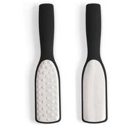 HAPINARY Lijadora de Pie de Acero Inoxidable para Eliminar Callos y Durezas, Diseño Doble Cara para Cuidado de Pies