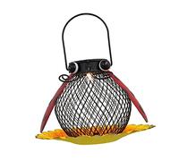 HAPINARY Linterna Solar para Jardín Comedero para Pájaros Diseño Único Resistente Al