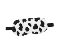 HAPINARY Máscara para Dormir de Felpa para Ojos, Tamaño Estándar, Color Blanco Abertura, Transpirable y para Piel Sensible, Antifaz Cómodo para Descanso Nocturno y Alivio Ocular, Uso