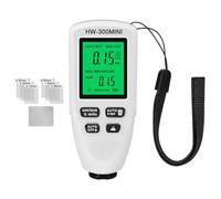 HAPINARY Medidor Digital de Espesor de Pintura para Automóviles con Medición de 0-2000um y Resolución de 1um, Cómodo de Usar en Laboratorios y Fabricación