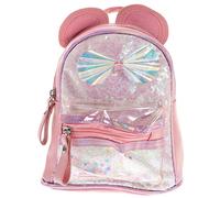 HAPINARY Mochila De Lentejuelas De Gato para Niña Mochila Escolar Diseño De Animales Bolso Casual