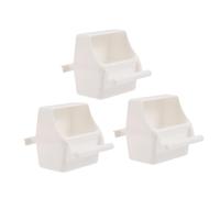 HAPINARY No Hay Comederos para Pájaros 3 Piezas Comedero para Verduras para Loros Accesorios para Jaulas De Periquitos