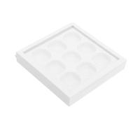 HAPINARY Paleta De Sombras De Ojos Diy Estuche Vacío Rejillas Organizador Adecuado Para y Diario