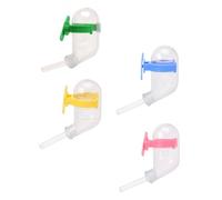 HAPINARY Paquete De 4 Bebederos para Hámster De Estilo Mixto A Prueba De Fugas Silenciosos De 60 Ml para Mascotas Domésticas