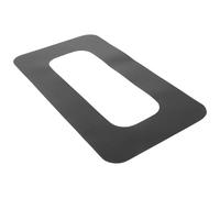 HAPINARY Parche reparador para Caja de Aletas en Paddle y Surfboard, Conector Negro de PVC para optimizar navegación y Control en Surfing