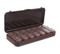 HAPINARY Pastillero De Viaje Semanal Botiquín Diario Organizador Grande Caja Organizadora