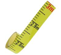 HAPINARY Pegatina Adhesiva Escala para Medidor de Nivel de Agua, Cinta Métrica Resistente para Piscinas, Aplicación en Ingeniería Hidráulica y Lectura Rápida