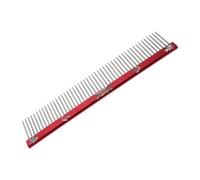 HAPINARY Peine de Acero Inoxidable para Mascotas 20 Cm, Peine Profesional para Gatos y Perros, Diseño Recto Anti Enredos, Cuidado Suave para Piel Sensible, Aseo Doméstico Eficaz