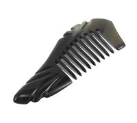 HAPINARY Peine de Cuerno Natural para Mujer Peine de Dientes Anchos y Mango Ergonómico Masajeador de Cabelludo Desenredante Antiencrespamiento para Cabello Rizado y Grueso Accesorio para