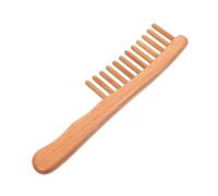 HAPINARY Peine de Masaje Exquisito de Madera para Peinar el Cabello Peine Práctico para Cortar el Pelo y Masajear el Cabelludo Casa Viajar