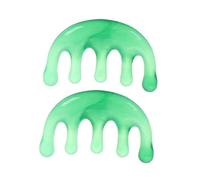 HAPINARY Peine De Masaje Herramienta Gua Sha Para Cabello Alivio De La Fatiga De La Cabeza Portátil