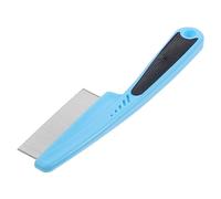 HAPINARY Peine Fino Cabello y Cuero Cabelludo Quita Caspa De Acero Inoxidable Tamaño Pequeño Para Adultos, Niños y Mascotas Uso Profesional