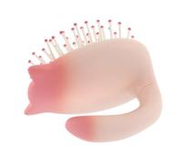 HAPINARY Peine Para Mini Cepillo Desenredante Herramienta De Cuidado De Cabello Masajeador De Cabelludo Para Cabello Rizado Húmedo y Seco Portátil Para Bolsillo